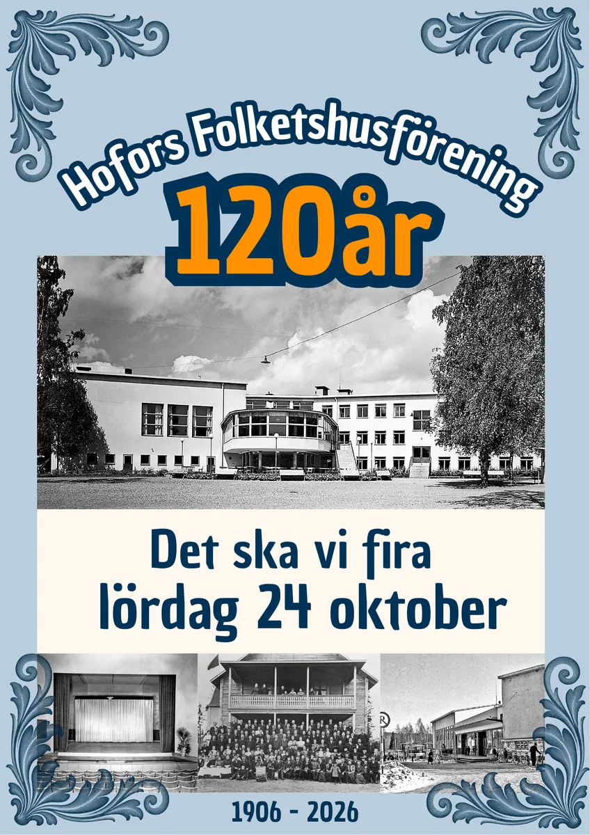 Folkets Hus-förening - 120årsjubileum
